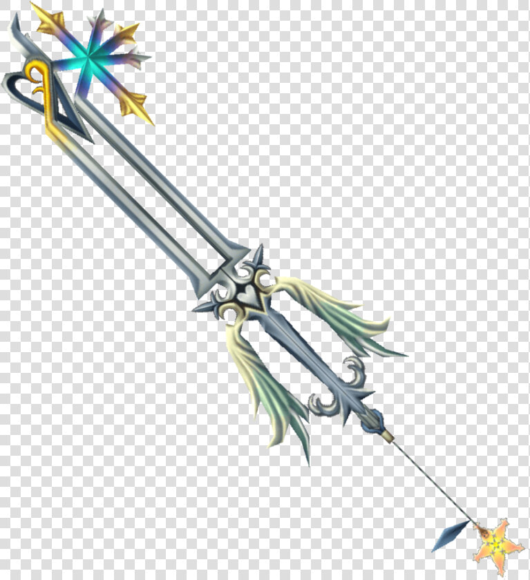 Kingdom Hearts Keyblade Oathkeeper  HD Png DownloadTransparent PNG