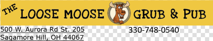 Loose Moose Grub  amp  Pub Logo   Crest  HD Png DownloadTransparent PNG