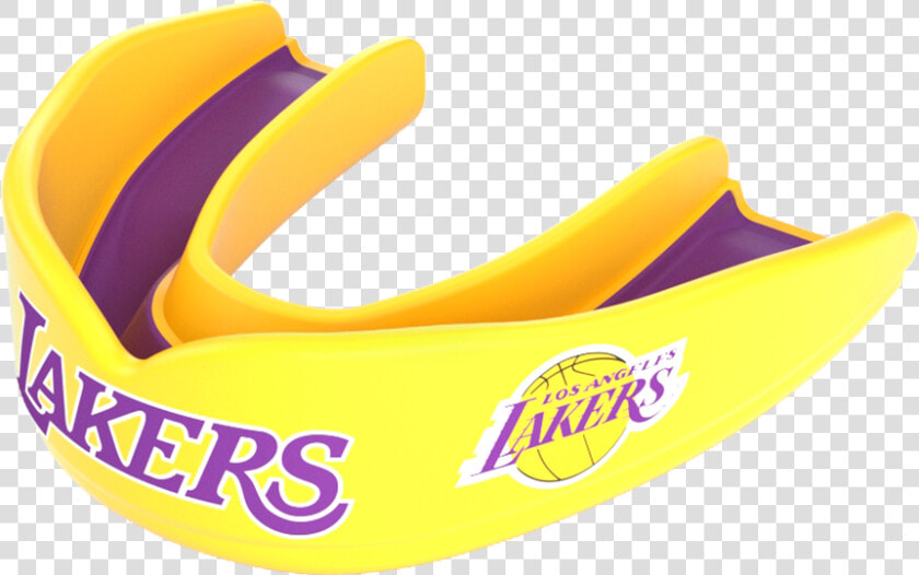 Los Angeles Lakers Nba Basketball Mouthguard Class   Lakers Mouthguard  HD Png DownloadTransparent PNG