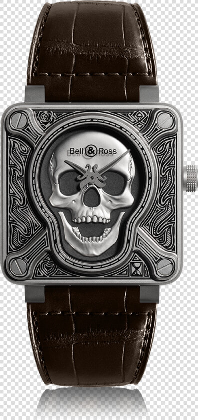 Bell And Ross Laughing Skull  HD Png DownloadTransparent PNG