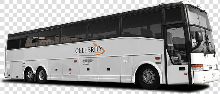 Celebrity Coach Bus   Tour Bus Service  HD Png DownloadTransparent PNG