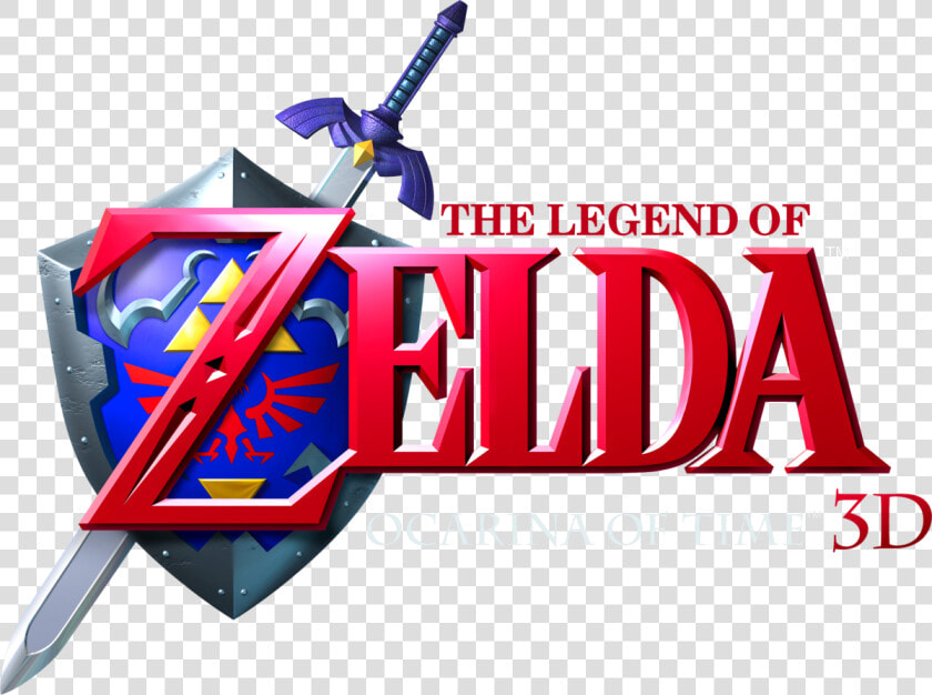 Legend Of Zelda Ocarina Of Time 3d Logo  HD Png DownloadTransparent PNG