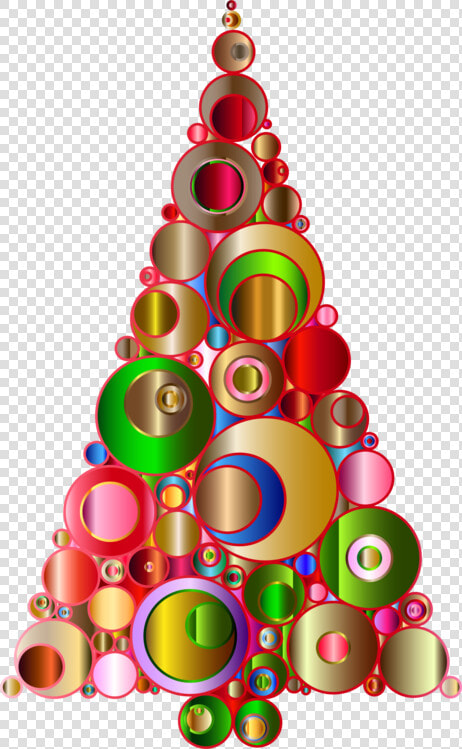 Christmas Decoration   Colourful Christmas Tree Png  Transparent PngTransparent PNG