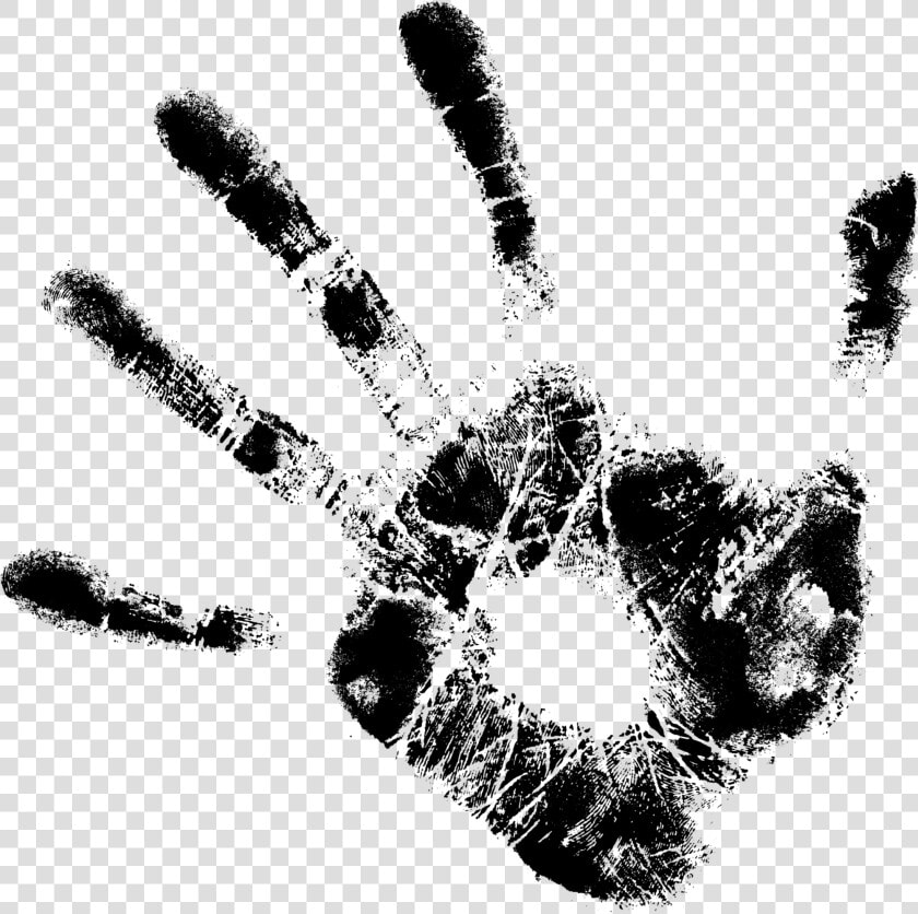 Black Handprint Png  Transparent PngTransparent PNG