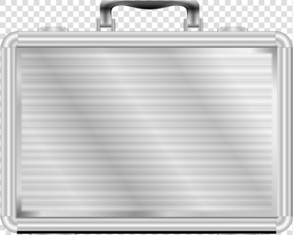 Suitcase Clipart Business   Silver Briefcase Png  Transparent PngTransparent PNG