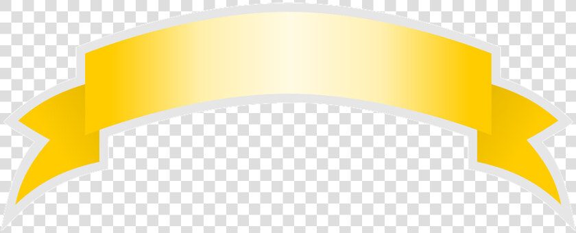 Ribbon  Banner  Curved Ribbon  Arched Ribbon  Award   Orange Yellow Ribbon Clipart  HD Png DownloadTransparent PNG