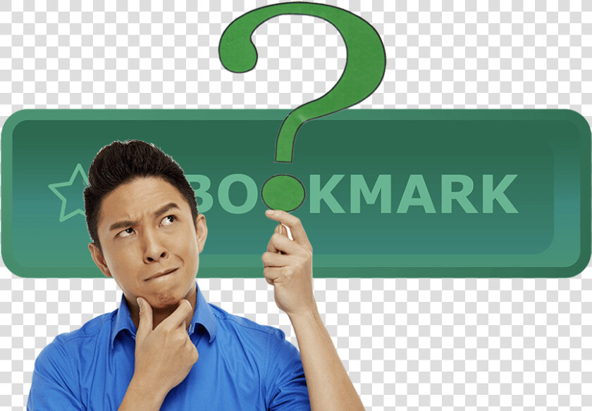 Dude Questioning How To Bookmark   Sign  HD Png DownloadTransparent PNG