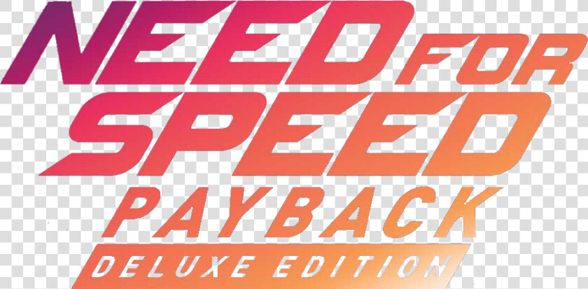 Need For Speed Payback Logo  HD Png DownloadTransparent PNG