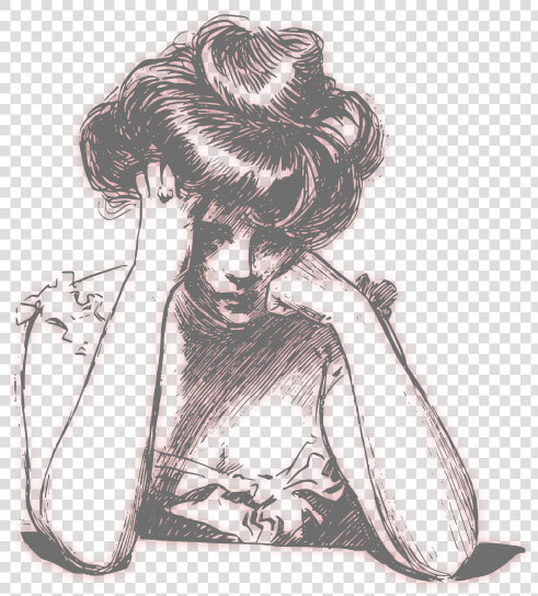 Worried Woman   06 Blur   I D Rather Take Coffee Than Compliments Just Now  HD Png DownloadTransparent PNG