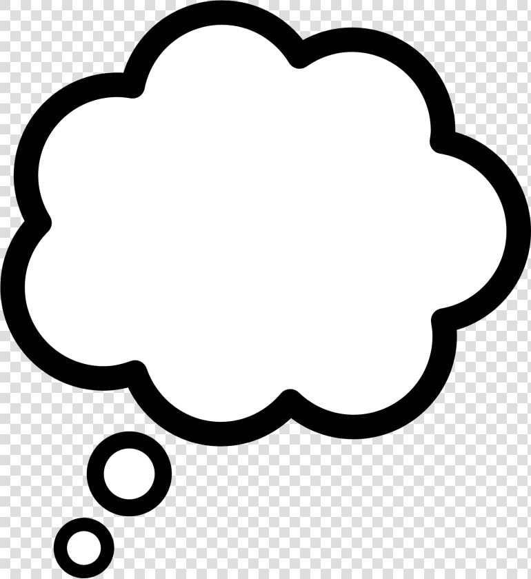 Thought Bubble   Think Bubble Clipart  HD Png DownloadTransparent PNG