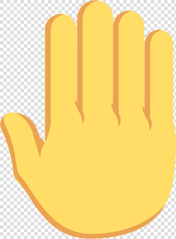 File   Emojione 1f91a   Svg   Discord Hand Emoji Transparent  HD Png DownloadTransparent PNG