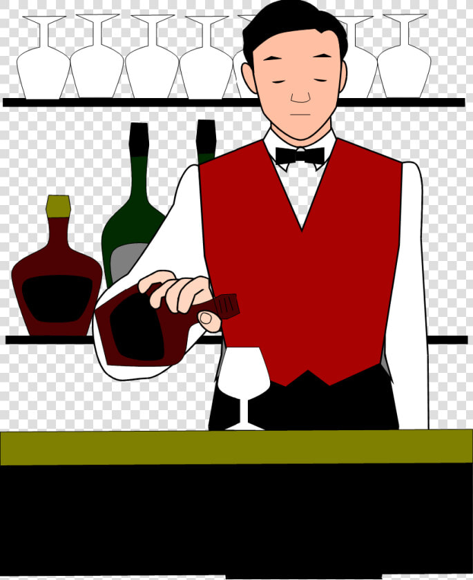 Cocktail Clipart Bartender   Bartender Clip Art  HD Png DownloadTransparent PNG