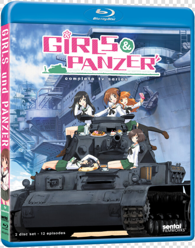 Blu Ray Girls Und Panzer Cover  HD Png DownloadTransparent PNG