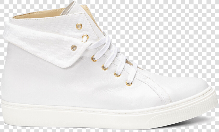 White Nappa Canvas   Skate Shoe  HD Png DownloadTransparent PNG