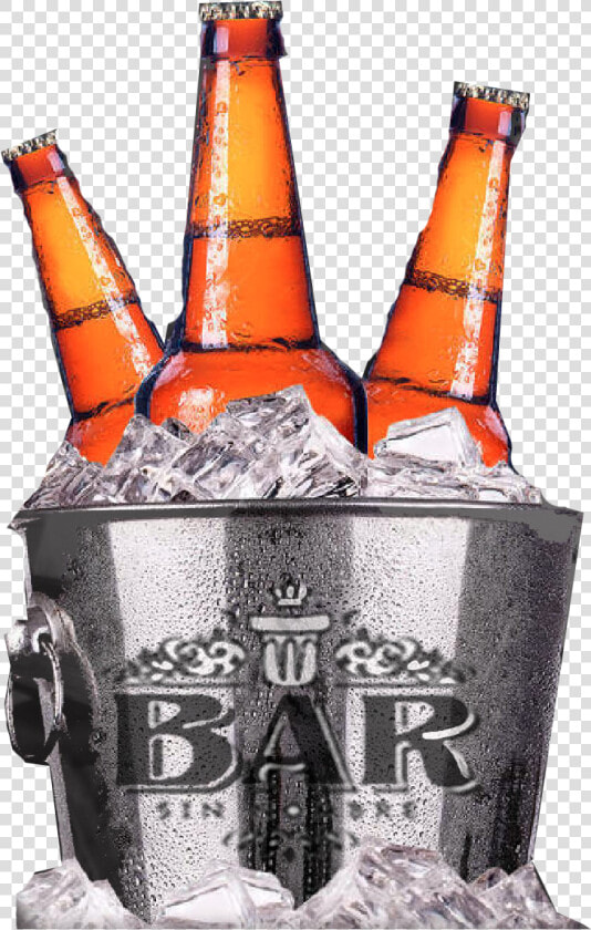 Transparent Cubetazo Png   Beer In Ice Bucket  Png DownloadTransparent PNG