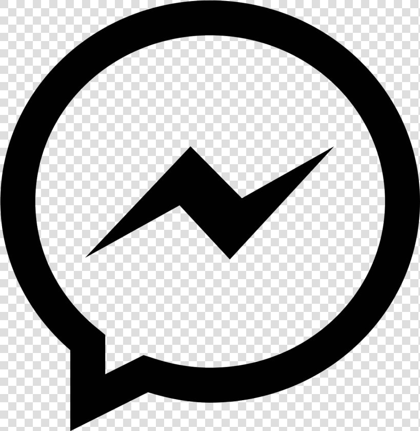 Facebook Messenger Icon   Dark Mode Messenger Logo  HD Png DownloadTransparent PNG