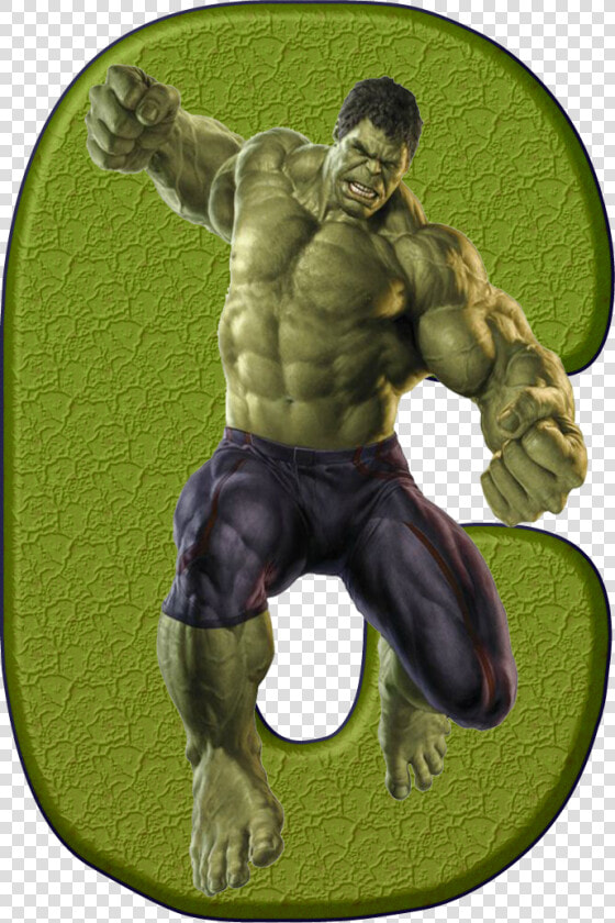 Marvel S Avengers   Alfabeto Decorativo Hulk  HD Png DownloadTransparent PNG