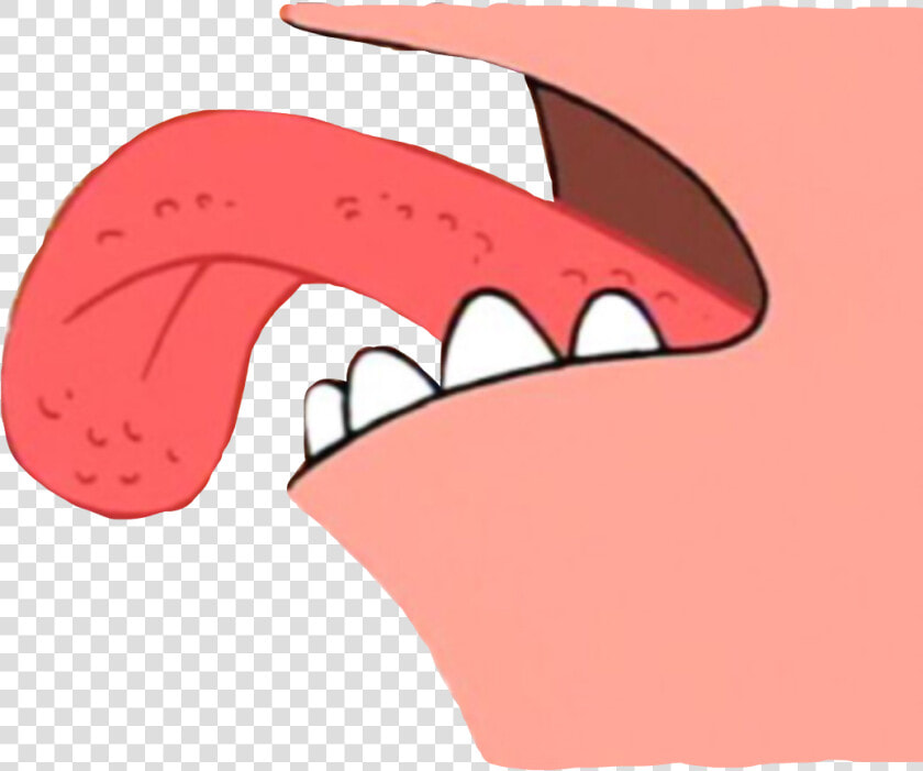 Transparent Patrick Star Png   Patrick Licking  Png DownloadTransparent PNG