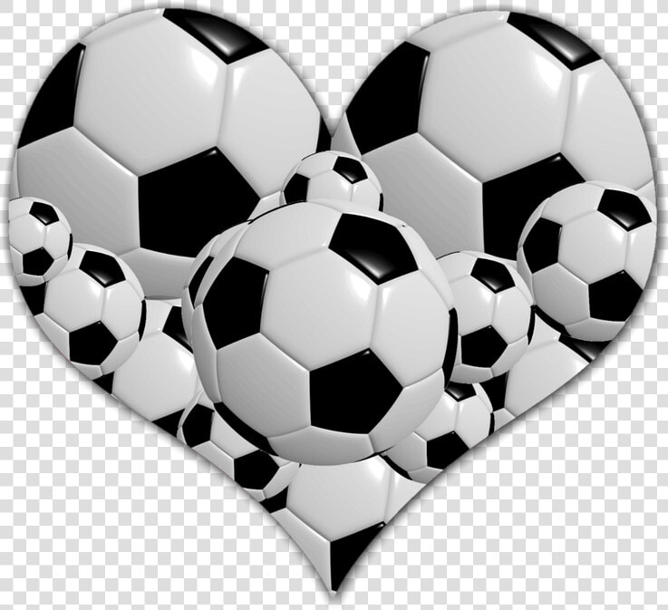 Love  Heart  Ball  Black  White  Color   Foot Coeur  HD Png DownloadTransparent PNG