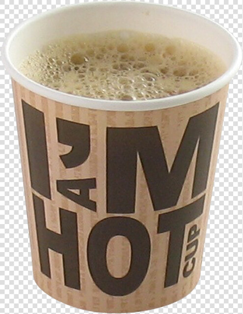 I M Concept  Cup  I M A Hot Cup  Cardboard And   Tea In Paper Cup Png  Transparent PngTransparent PNG