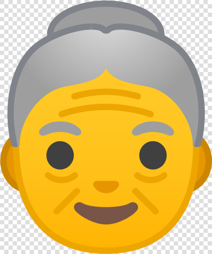 Old Woman Icon   Old Woman Emoji  HD Png DownloadTransparent PNG