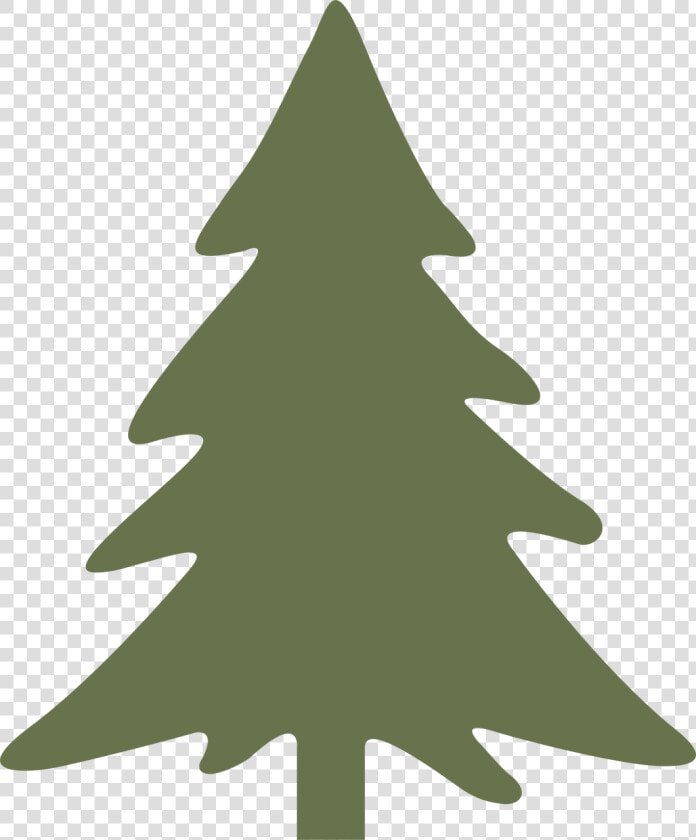 Pine Tree Svg Cut File   Christmas Tree Ornament Silhouette  HD Png DownloadTransparent PNG