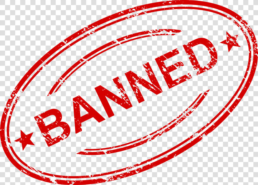 Png Transparent Banned Stamp  Png DownloadTransparent PNG