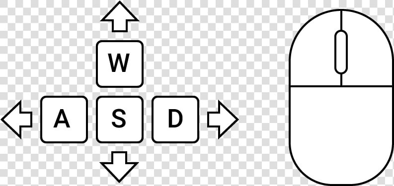 Configuración De Teclas Para El Demo W A S D   Portable Network Graphics  HD Png DownloadTransparent PNG