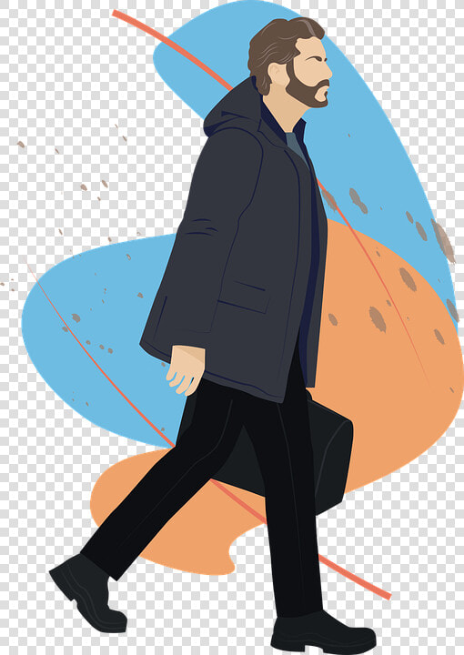 Man  Working  Business  Office  Work  People   Illustration  HD Png DownloadTransparent PNG