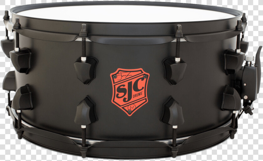 Black Snare Drum   Sjc Drums Josh Dun Snare  HD Png DownloadTransparent PNG