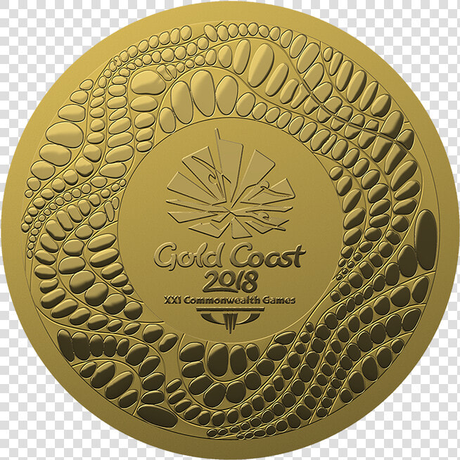 Medal Design   Gold Medal Commonwealth Games 2018  HD Png DownloadTransparent PNG