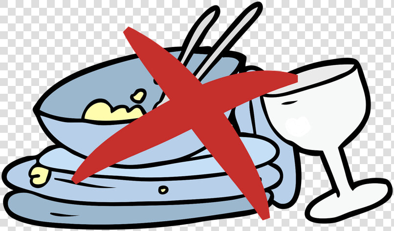 No Dirty Dishes Sign  HD Png DownloadTransparent PNG