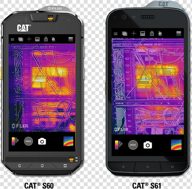 Cat S60 Versus Cat S61 Smartphone   Smartphone  HD Png DownloadTransparent PNG