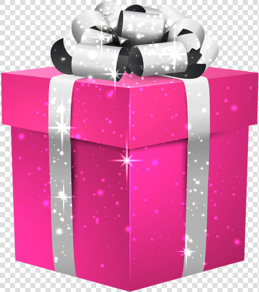  present  gift  pink  neon  christmas  birthday   Blue Gift Box Png  Transparent PngTransparent PNG