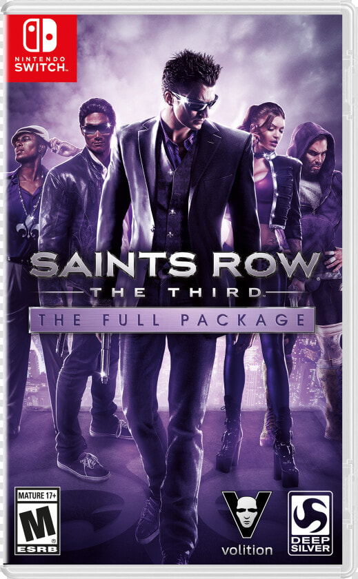 Saints Row Nintendo Switch  HD Png DownloadTransparent PNG