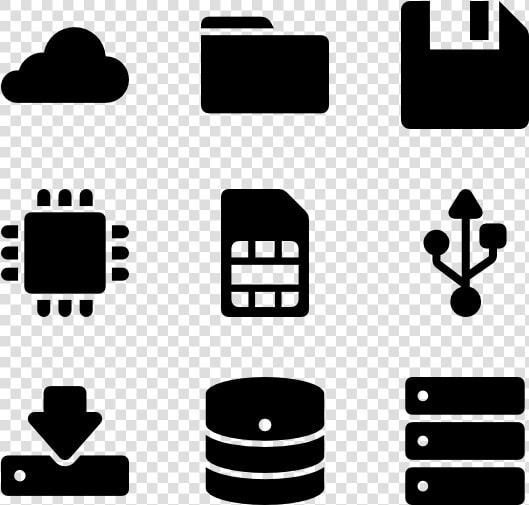 Data Storage   Clinical Icons  HD Png DownloadTransparent PNG