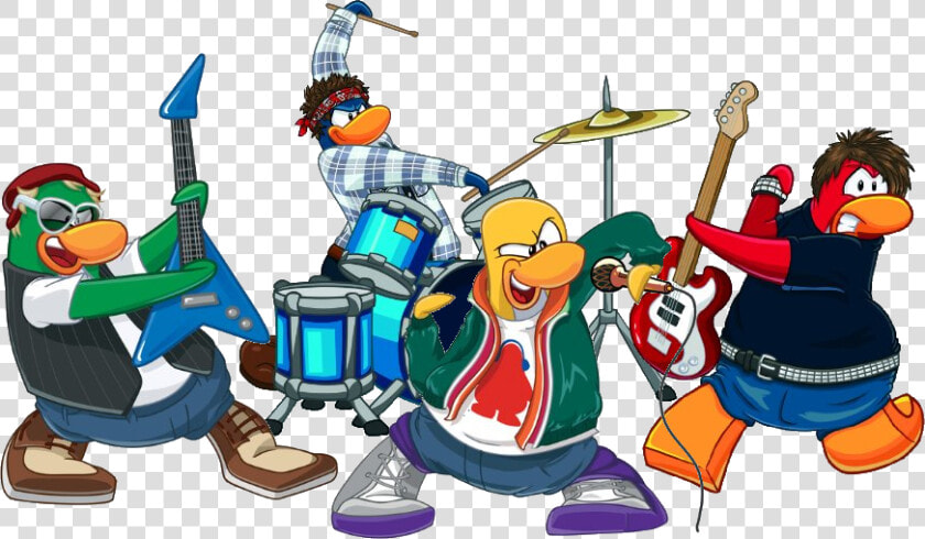 Rock Band Clip Art Cliparts And Others Inspiration   Club Penguin G Billy  HD Png DownloadTransparent PNG