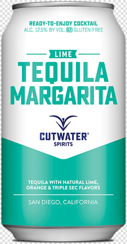 Cutwater Lime Tequila Margarita   Cutwater Gin And Tonic  HD Png DownloadTransparent PNG