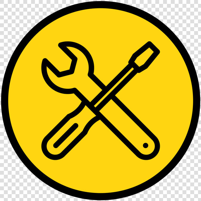 Icon Ac Repair   Screwdriver And Spanner Logo  HD Png DownloadTransparent PNG