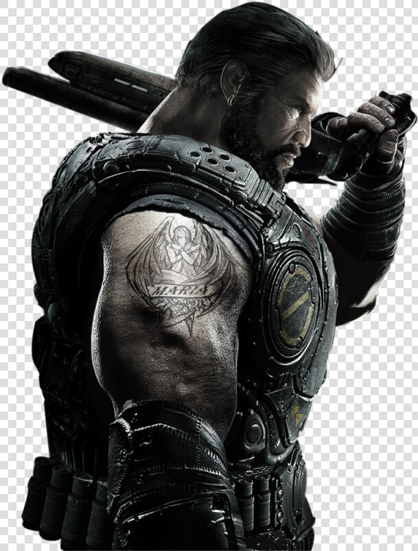 Dizzy Dom Marcus   Dominic Santiago Gears Of War 3  HD Png DownloadTransparent PNG