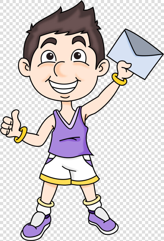 Mail Boy Clip Arts   Boy Pointing An Object Clipart  HD Png DownloadTransparent PNG