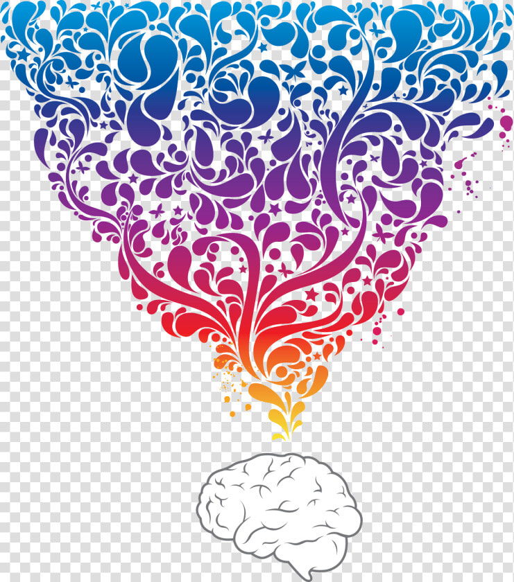 Unlocking Creativity At Work  book    Png Download   Colorful Creative Brain Vector  Transparent PngTransparent PNG