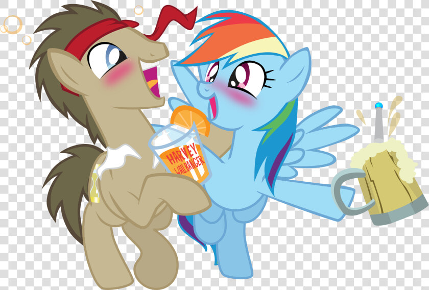 Doctor Whooves And Rainbow Dash  HD Png DownloadTransparent PNG