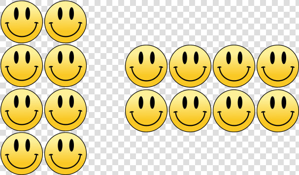 Multiplication Division Same But Different Smileys   Same But Different Multiplication  HD Png DownloadTransparent PNG