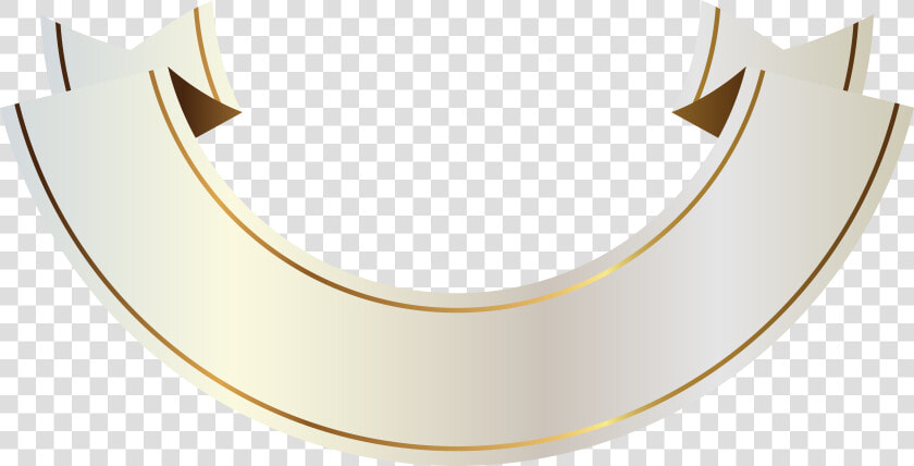 Gold Banner  Ribbon Banner  High Quality Images  Banners    White And Gold Banner  HD Png DownloadTransparent PNG