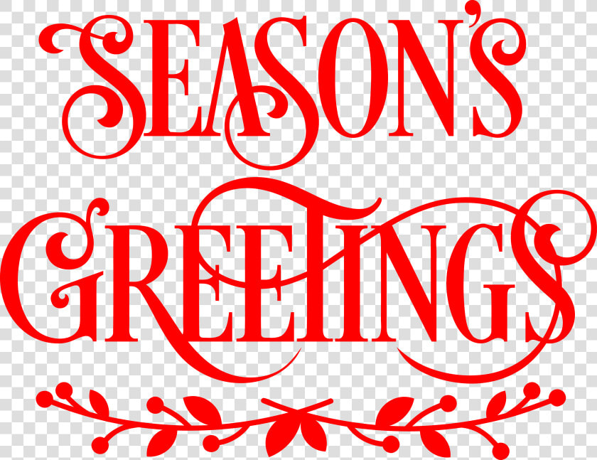 Season Greetings Svg Free  HD Png DownloadTransparent PNG