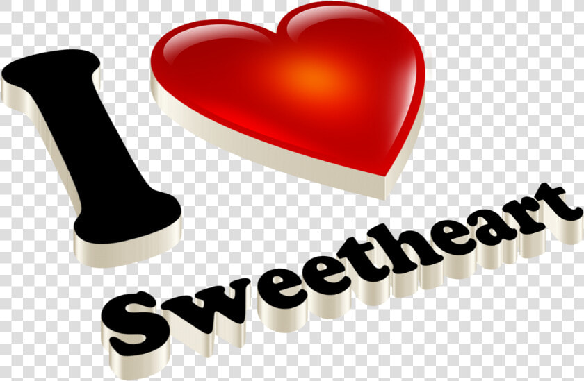 I Love You Sweetheart Heart Name Transparent Png   Love You Sweet Heart  Png DownloadTransparent PNG