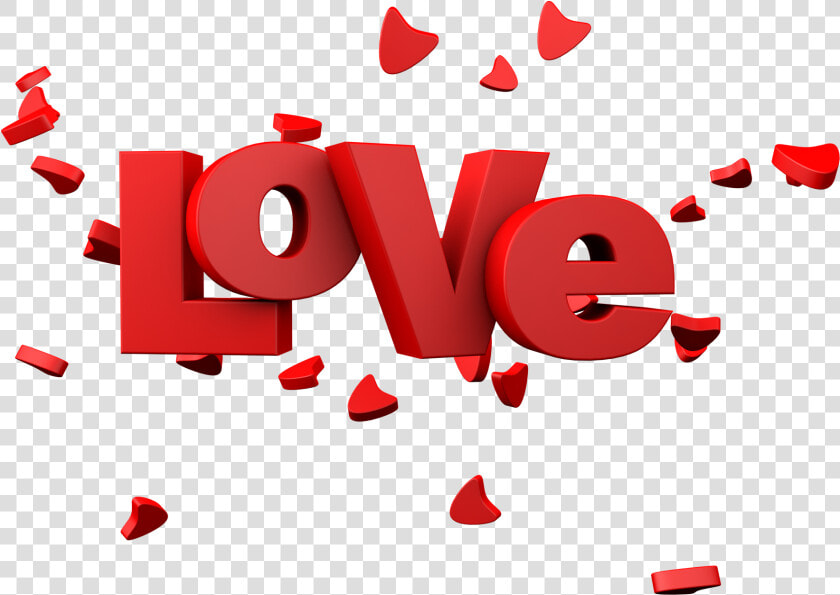 Palabra Amor En 3d Png  Transparent PngTransparent PNG