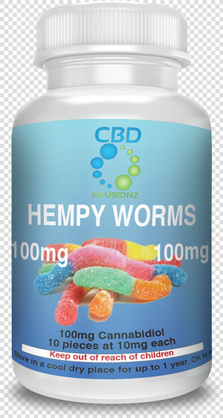 Hempy Worms Gummy Cbd Edibles   Bp Optimizer Review  HD Png DownloadTransparent PNG