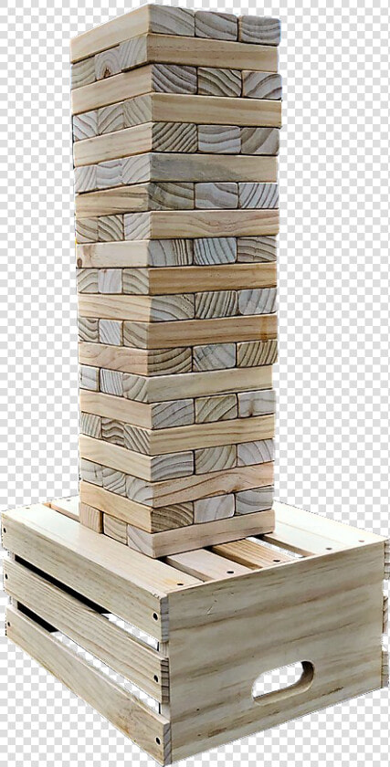 Giant Jenga Game Rentals Nashville Tn Jumping Hearts   Chest Of Drawers  HD Png DownloadTransparent PNG